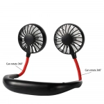 Φορητός Περιστρεφόμενος Ανεμιστήρας Λαιμού Μαύρο 287 - Photo7