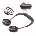 Φορητός Περιστρεφόμενος Ανεμιστήρας Λαιμού Μαύρο 287 - Photo8