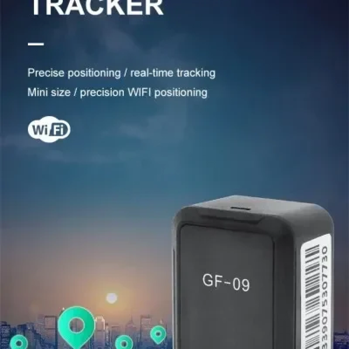 GPS Tracker GF-09 Mini Μαύρο