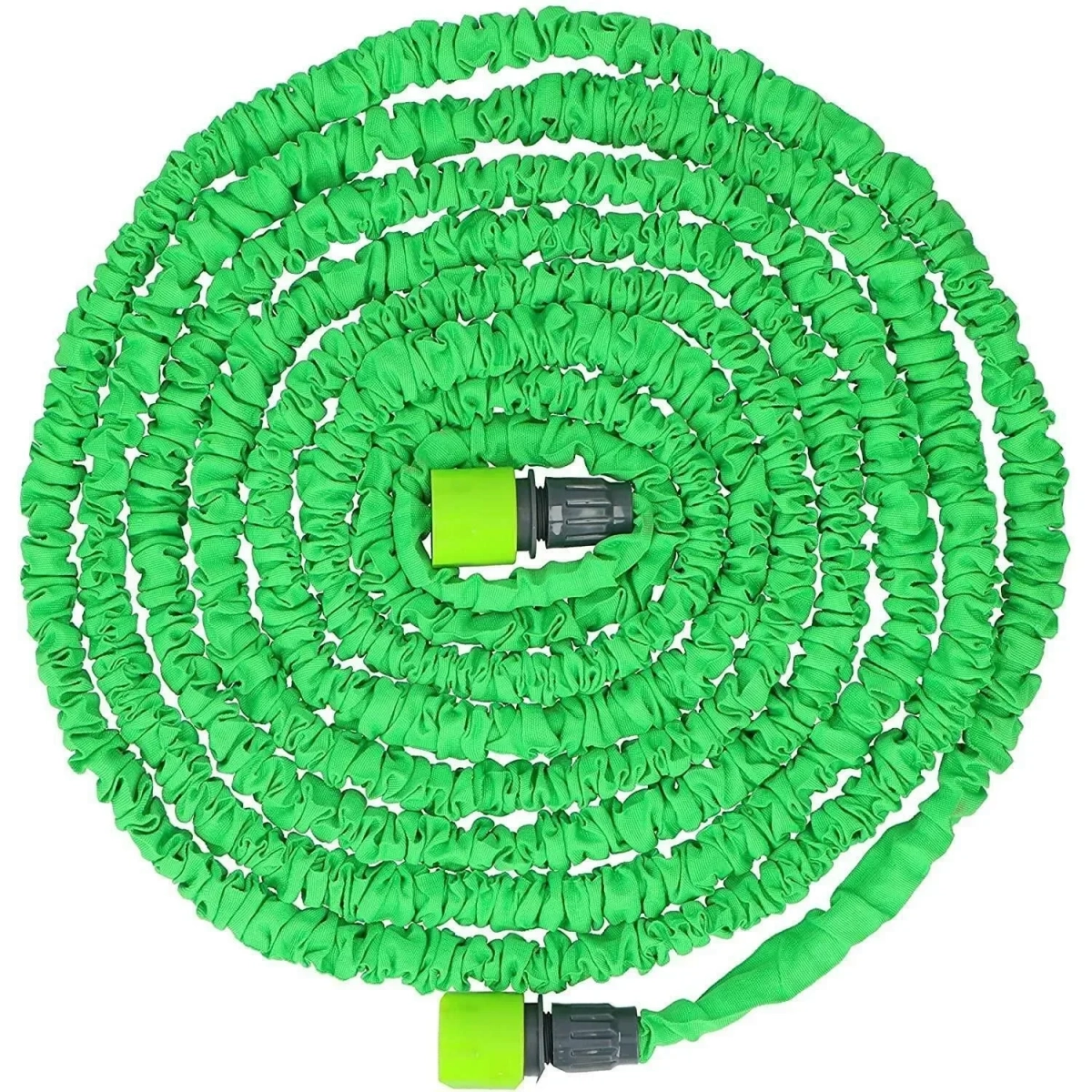 Magic Hose Επεκτεινόμενο Λάστιχο Κήπου & Βεράντας 30m με Πιστόλι & Πλαστικά Ρακόρ Πράσινο