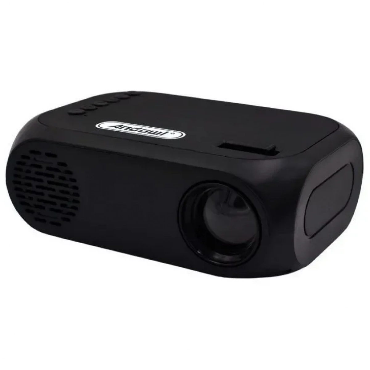Mini Προβολέας LED HD 800Lumens USB HDMI Andowl QHD100 - Μαύρο
