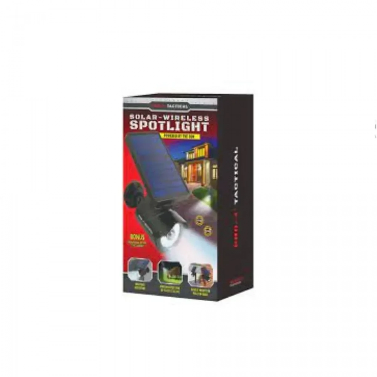 Pro-4 Tactical Ασύρματος Ηλιακός Προβολέας - Μαύρο - Photo3