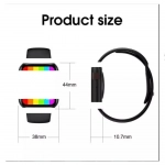 Smartwatch LD6 Σειρά 6 Αδιάβροχο με HD Οθόνη και Bluetooth Κλήση - Μαύρο - Photo2