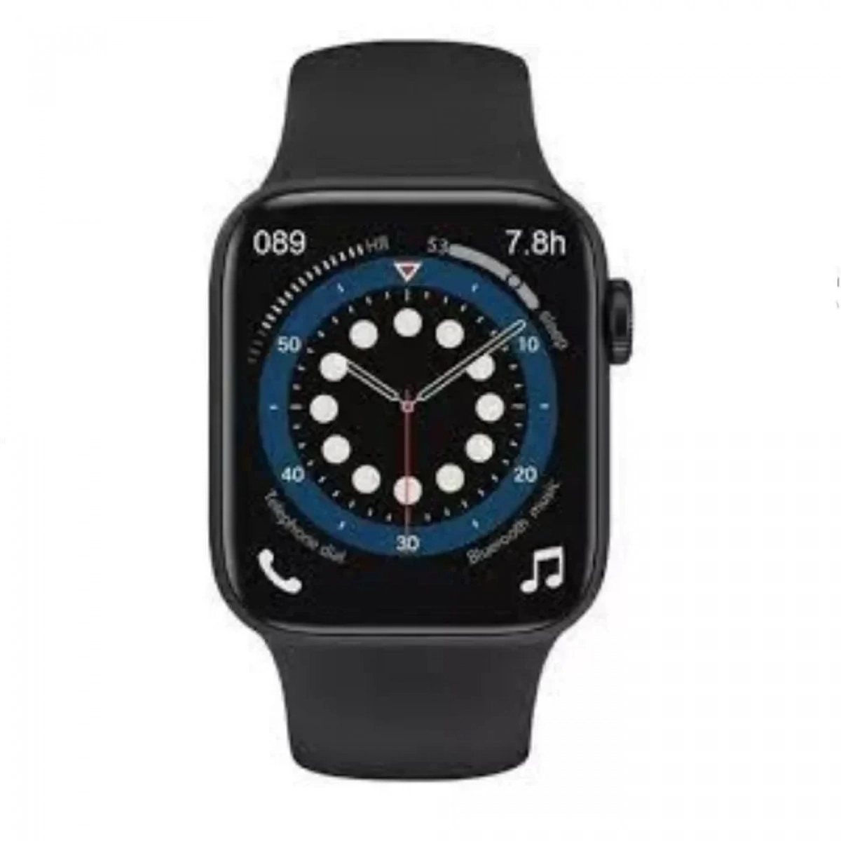 Smartwatch LD6 Σειρά 6 Αδιάβροχο με HD Οθόνη και Bluetooth Κλήση - Μαύρο - Photo4