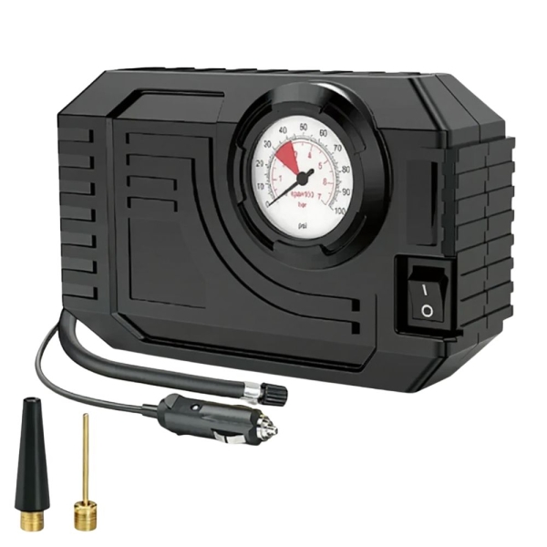 Τρόμπα αέρα αυτοκινήτου 150psi με καλώδιο αναπτήρα 12v CARSUN C3011-2