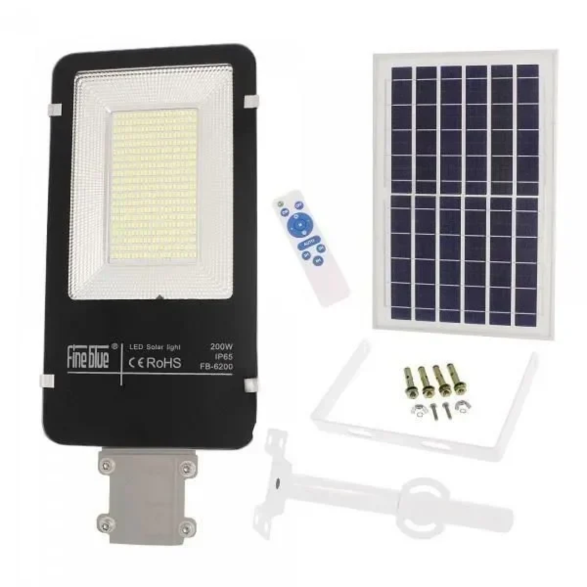 Ηλιακός προβολέας Solar Light FineBlue 200W FB-6200