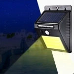 SOLAR POWERED LED WALL LIGHT ΗΛΙΑΚΟ ΦΩΣ ΜΕ ΑΙΣΘΗΤΗΡΑ LED-01