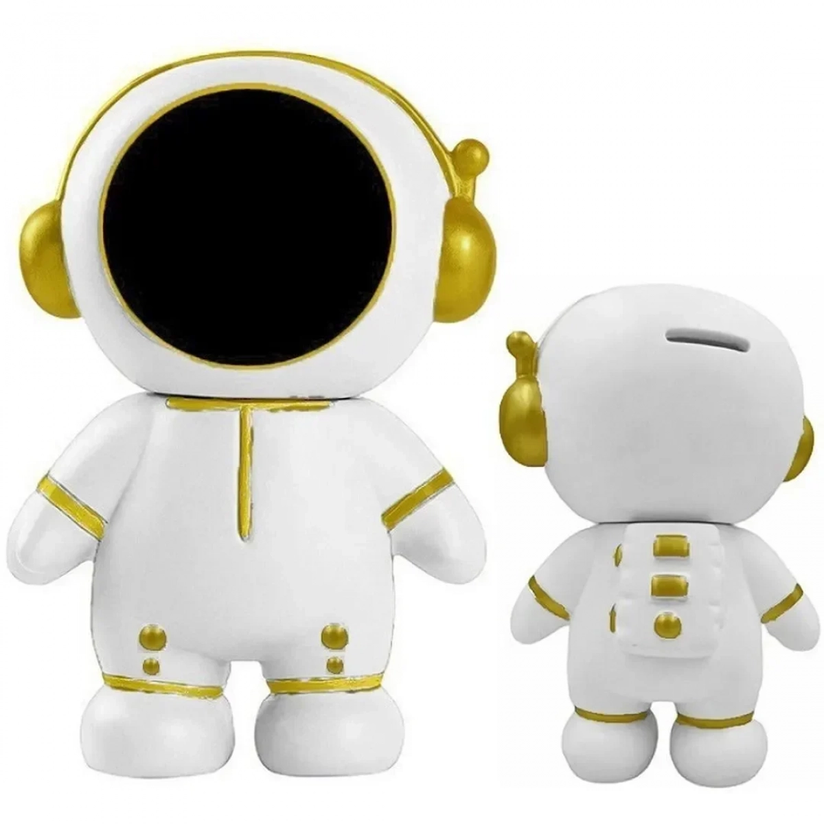 Διακοσμητικό φωτιστικό Led και κουμπαράς αστροναύτης KAIDELI Decorative Led Light Robot Astronaut and Coin Bank KDL.1 Gold (oem)
