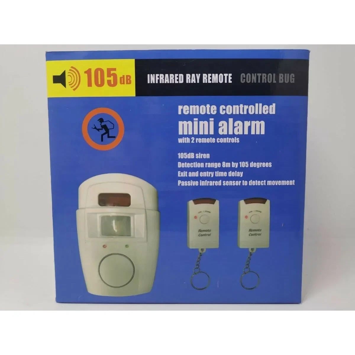 REMOTE CONTROL MINI ALARM ΑΣΦΑΛΕΙΑ