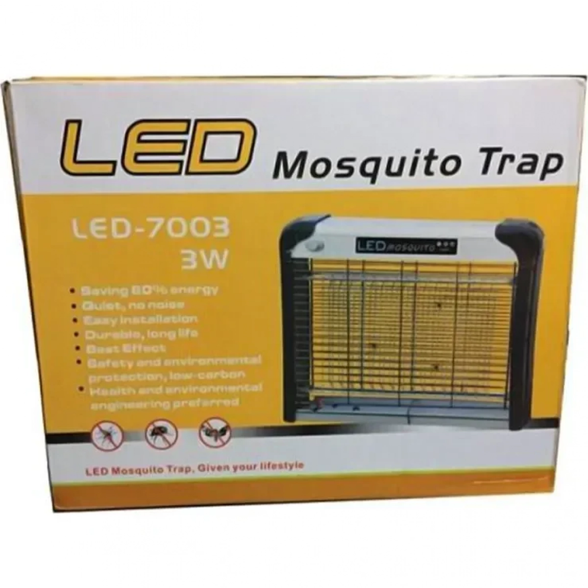 Factory Ηλεκτρική Εντομοπαγίδα Led 3W LED-7003