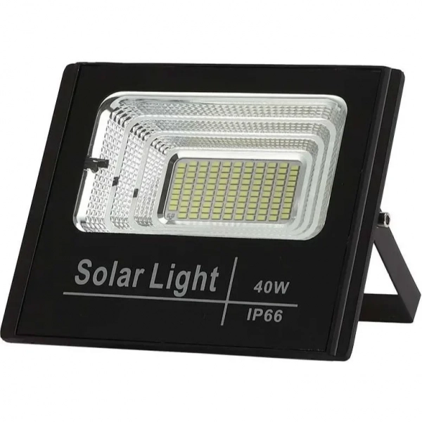 BLF2100 Στεγανός Ηλιακός Προβολέας IP66 Ισχύος 40W με Τηλεχειριστήριο