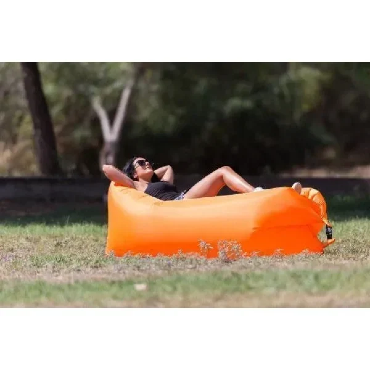Lazy Bag Cloud Lounger 180x70εκ. Πορτοκαλί