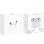 Borofone BW03 Plus In-ear Bluetooth Handsfree Λευκό