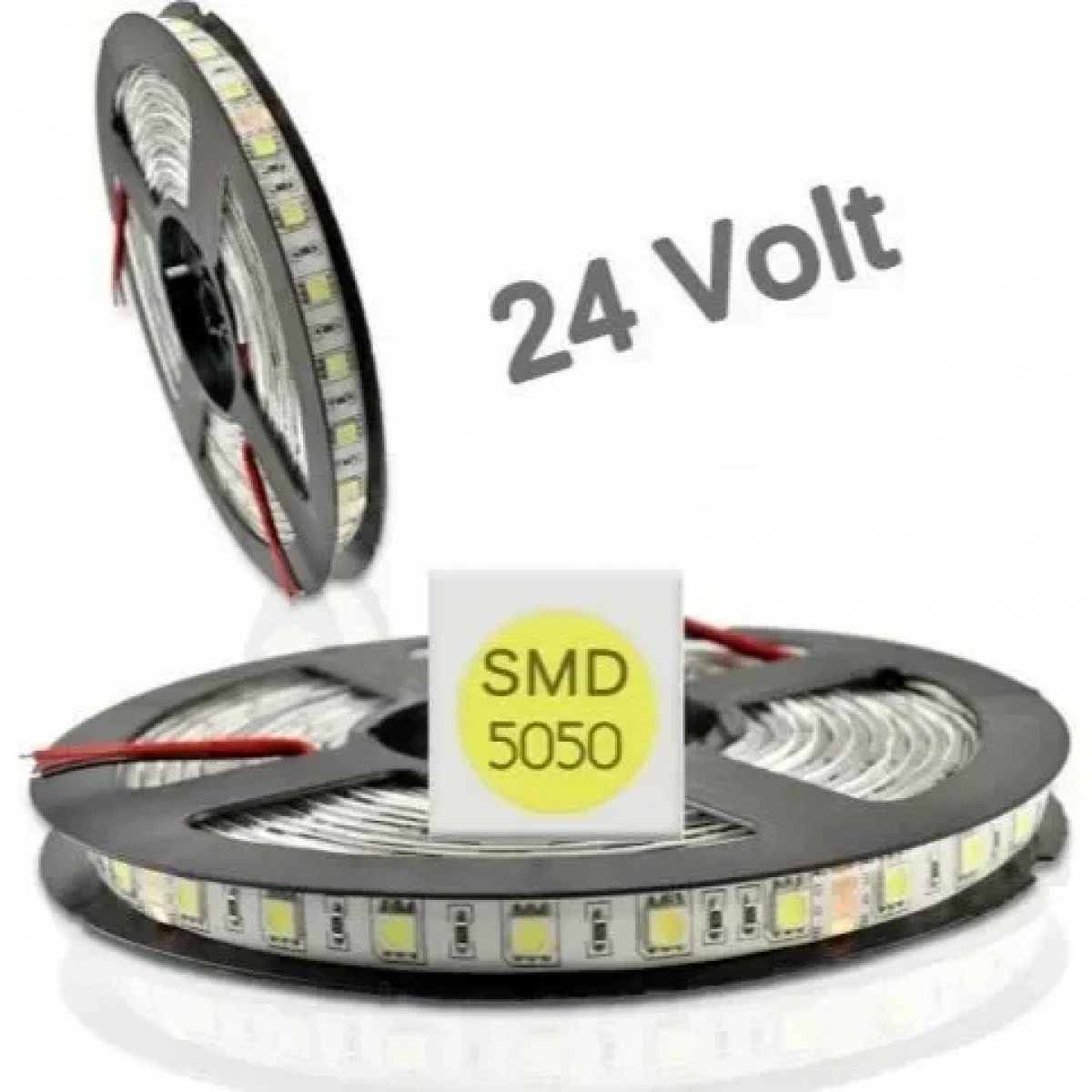 Αδιάβροχη Ταινία LED Θερμό Λευκό 5m SMD5050 24V 24505030WWPC Aca
