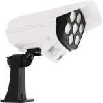 Στεγανός Ηλιακός Προβολέας IP65 Ισχύος 2W με Αισθητήρα Κίνησης, Τηλεχειριστήριο και Φωτοκύτταρο και Ψυχρό Λευκό Φως CL-877A