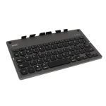 Mini Αναδιπλούμενο Πληκτρολόγιο Bluetooth για Smartphone & Tablet Andowl Q-WK805 – Γκρι ανθρακί