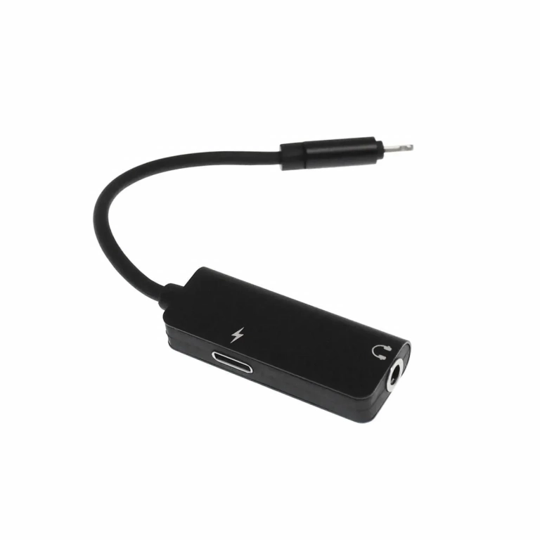 AWEI CL-121 Converter For iPhone Jack 3.5mm Aux Cables to Type-C Charging & Listen Connect Earphones Adapter For iPad