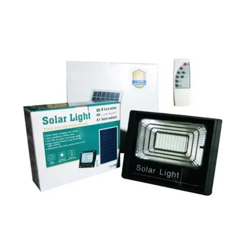 Ηλιακός Προβολέας Ισχύος 25W με Τηλεχειριστήριο και Ψυχρό Λευκό Φως FB-8825