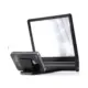 F1 MOBILE PHONE 3D SCREEN AMPLIFIER MAGNIFYING GLASS HD STAND FOR VIDEO BICYCLE HOLDER CAR HOLDER UNIVERSAL - BLACK