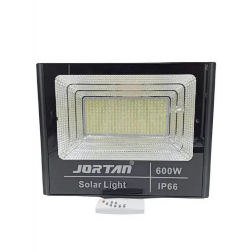 Ηλιακός Προβολέας IP66 600W - Τηλεχειριστήριο & Φωτοκύτταρο - Jortan -PANAG001
