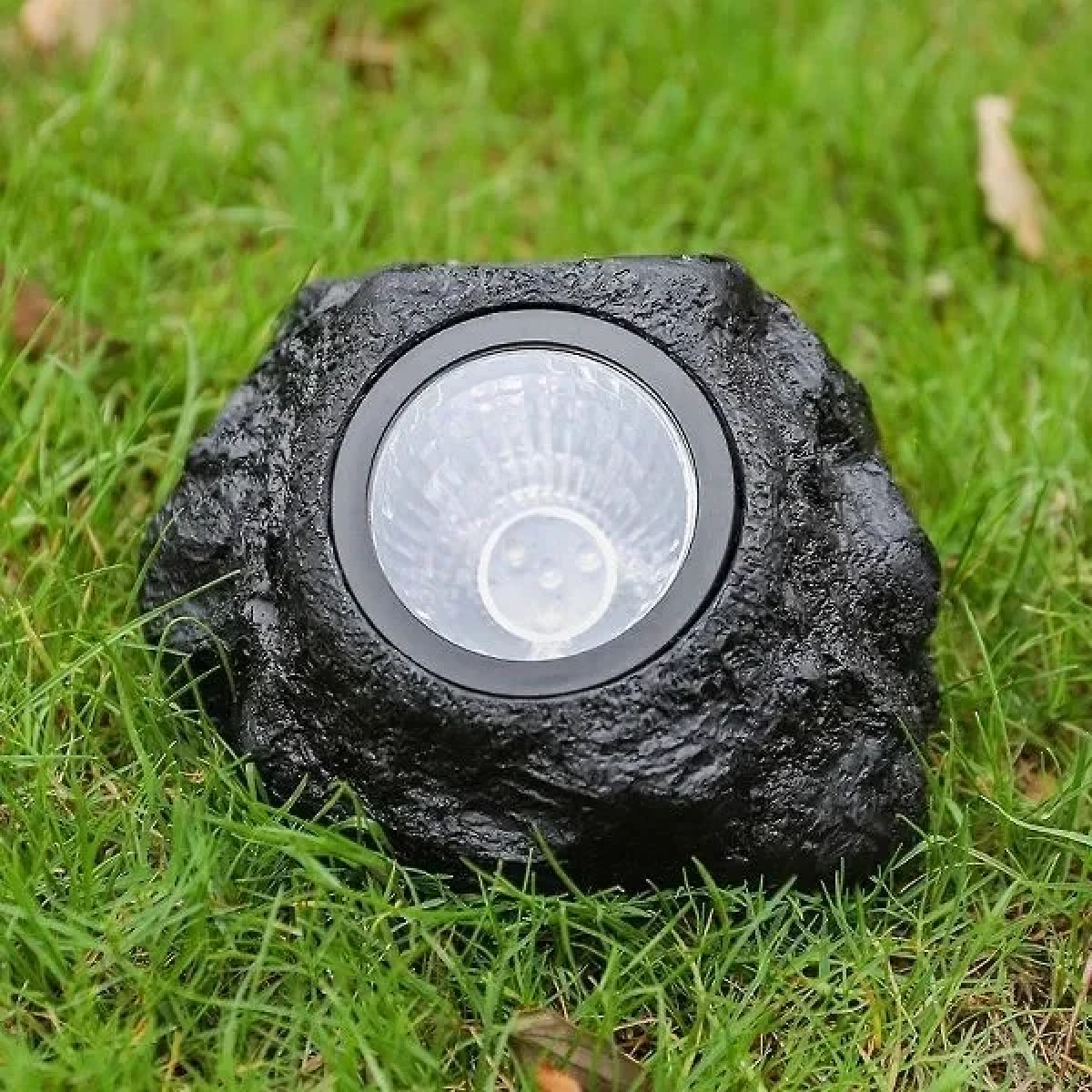 Rock Solar Light Lamp Ηλιακό φως βράχος για τον κήπο