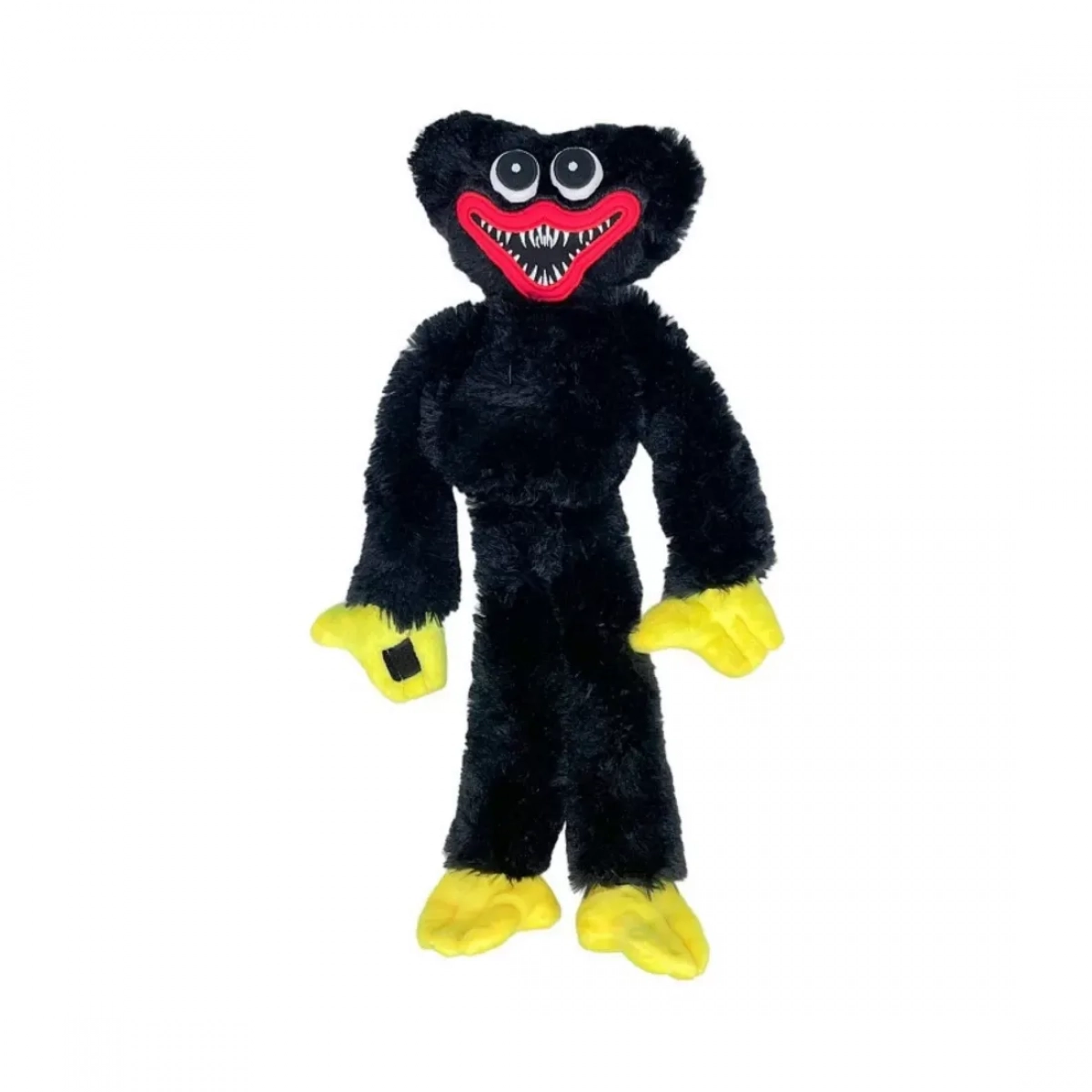 Huggy Wuggy βελούδινη κούκλα Μαύρο 40cm