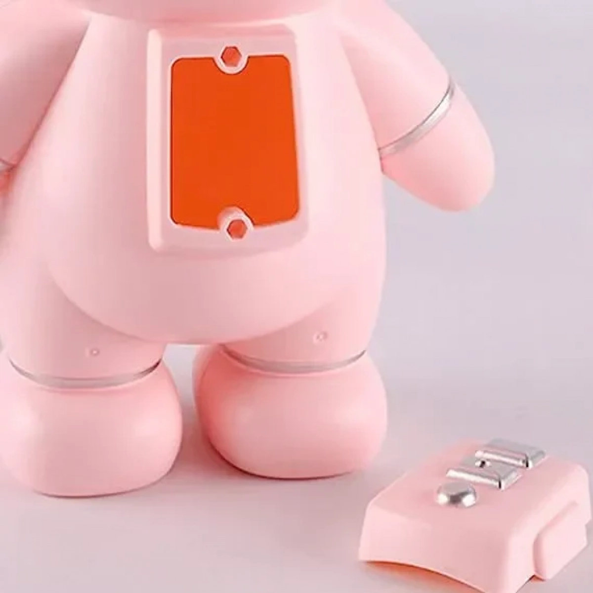 Διακοσμητικό φωτιστικό Led και κουμπαράς αστροναύτης KAIDELI Decorative Led Light Robot Astronaut and Coin Bank KDL.1 Pink (oem)