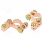 Battery Terminals Pole Electric Connector Clips - Ακροδέκτες μπαταρίας για αυτοκίνητο