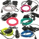 Ταινία Φωτισμού Αυτοκινήτου - Car Cold Light Line 2M - GREEN