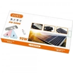 Ηλιακό Φωτιστικό Δρόμου με Ανιχνευτή Κίνησης 90W Solar Light Led σε Μαύρο Χρώμα FOYU FO-5590