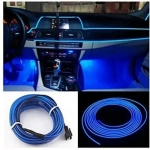 Ταινία Φωτισμού Αυτοκινήτου - Car Cold Light Line 2M - Μπλε