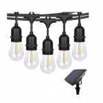 48FT/15LED Solar String Lights Outdoor