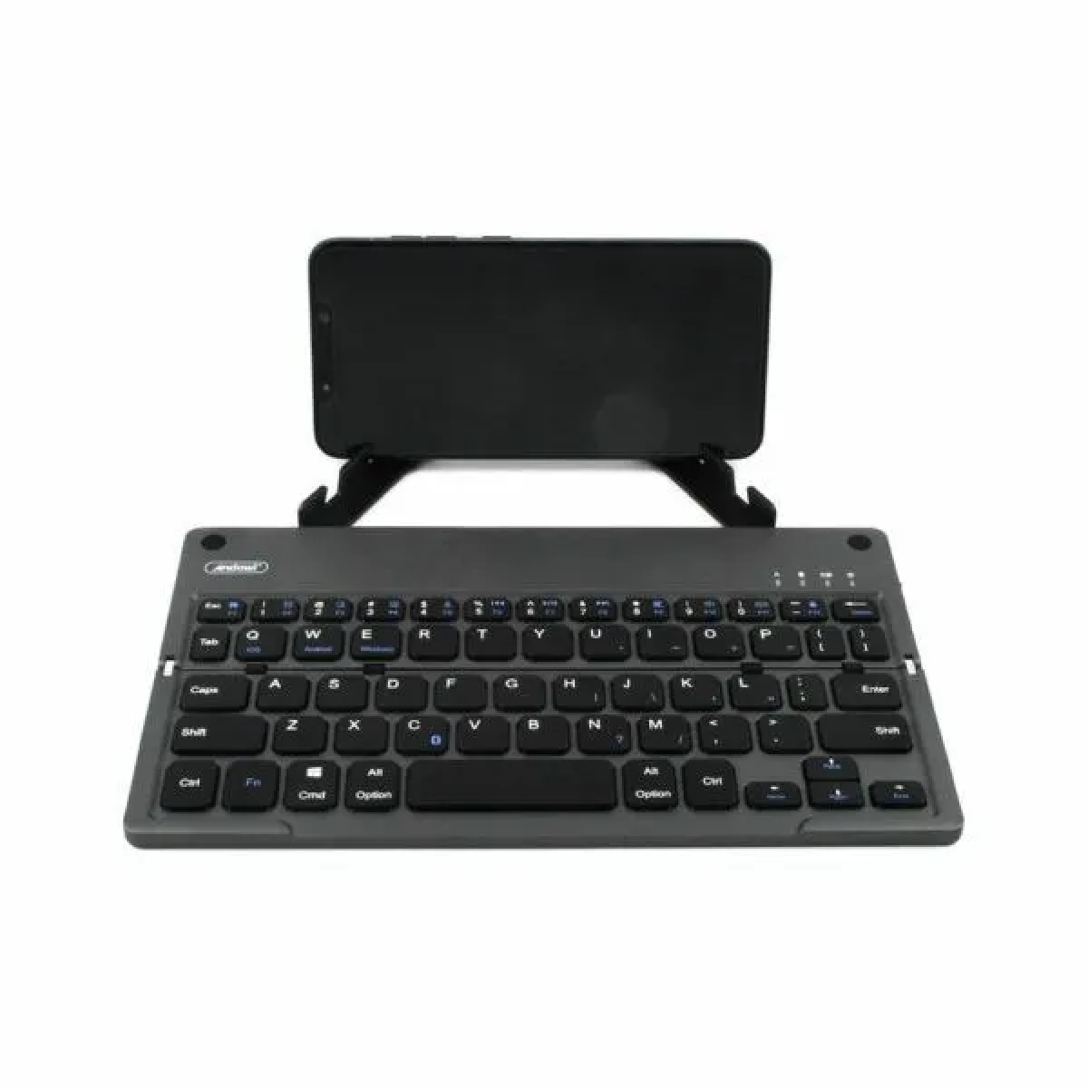Mini Αναδιπλούμενο Πληκτρολόγιο Bluetooth για Smartphone & Tablet Andowl Q-WK805 – Γκρι ανθρακί