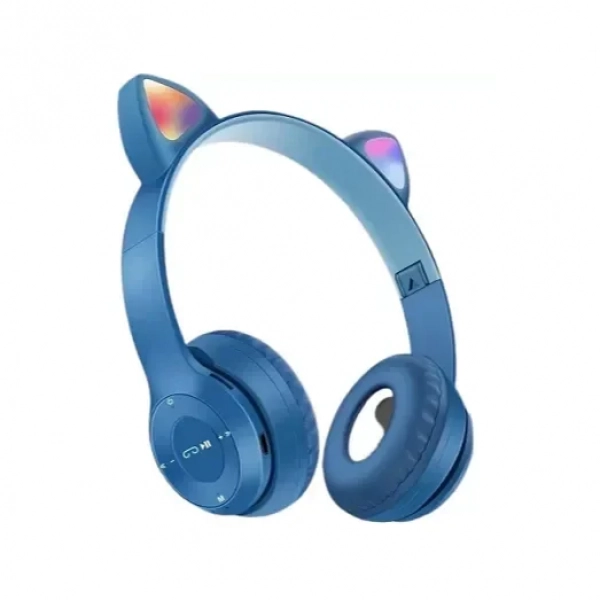 Ασύρματα On Ear Ακουστικά Cat Ears Y47 Μπλε