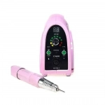 ZS-702 Τροχός Νυχιών Ρεύματος 35000rpm με Πεντάλ σε Ροζ Χρώμα 35W