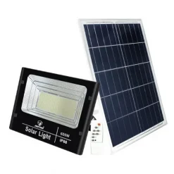 Ηλιακός Προβολέας IP66 600W - Τηλεχειριστήριο & Φωτοκύτταρο - Jortan -PANAG001