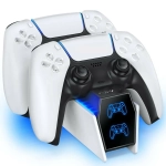 Charger Wireless Controller Charging Ασύρματος Φορτιστής γρήγορης φόρτισης για χειριστήριο PS5