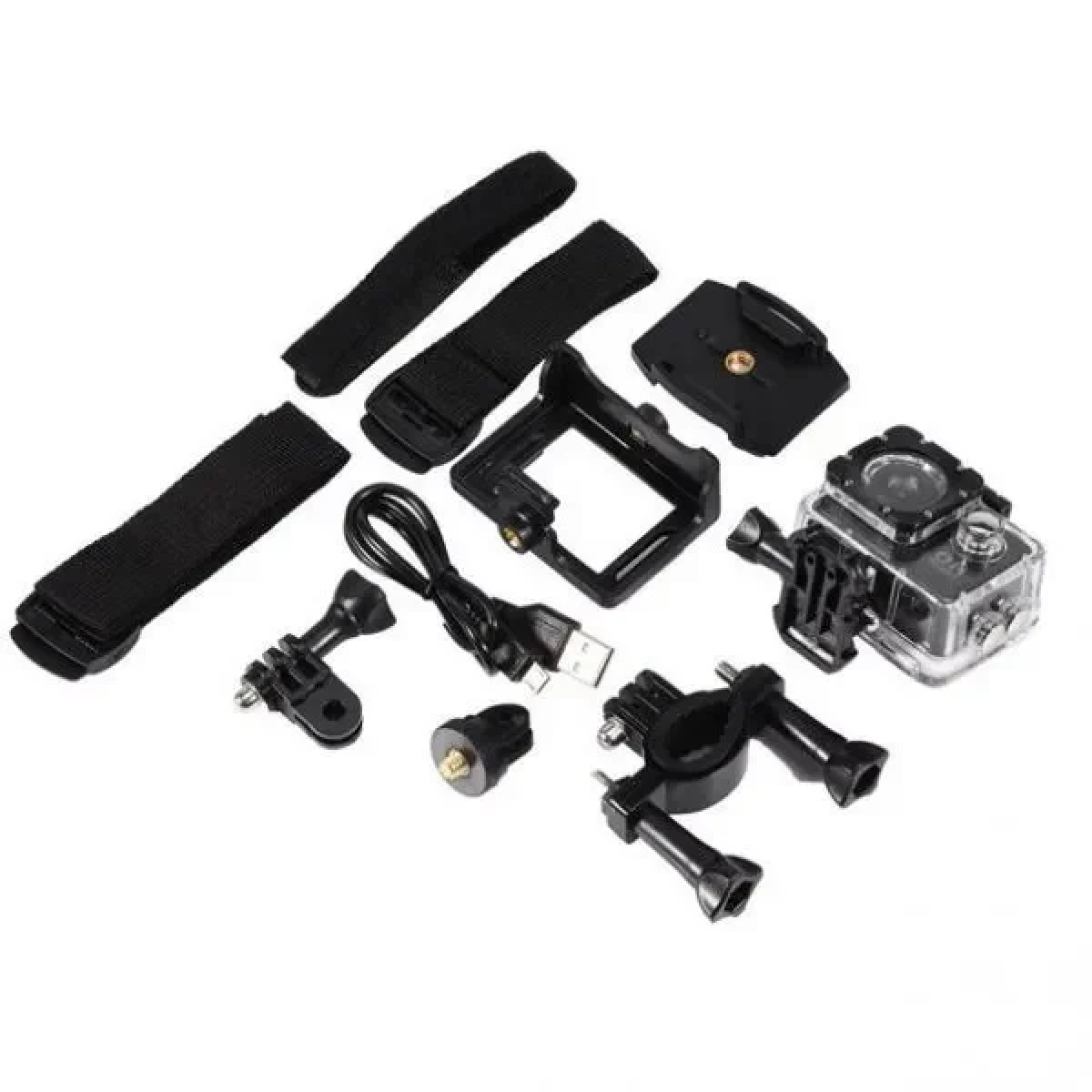 SPC1080 Action Camera Full HD (1080p) Υποβρύχια (με Θήκη) Μπλε με Οθόνη 2"