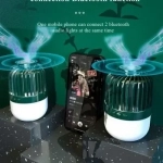 Λάμπα Φορητή Wireless Speaker HS-LY01-V1