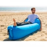 EASYLAZY ΦΟΥΣΚΩΤΟ ΣΤΡΩΜΑ ΚΑΙ ΚΑΘΙΣΜΑ ΞΑΠΛΩΣΤΡΑ LAZY BAG-INFLATABLE AIR SOFA BLACK