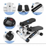 Xaudio Μηχάνημα εκγύμνασης Stepper με λαστιχένιους ιμάντες και οθόνη LCD