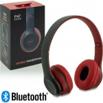 P47 Wireless BT Over Ear Ακουστικά Κόκκινα