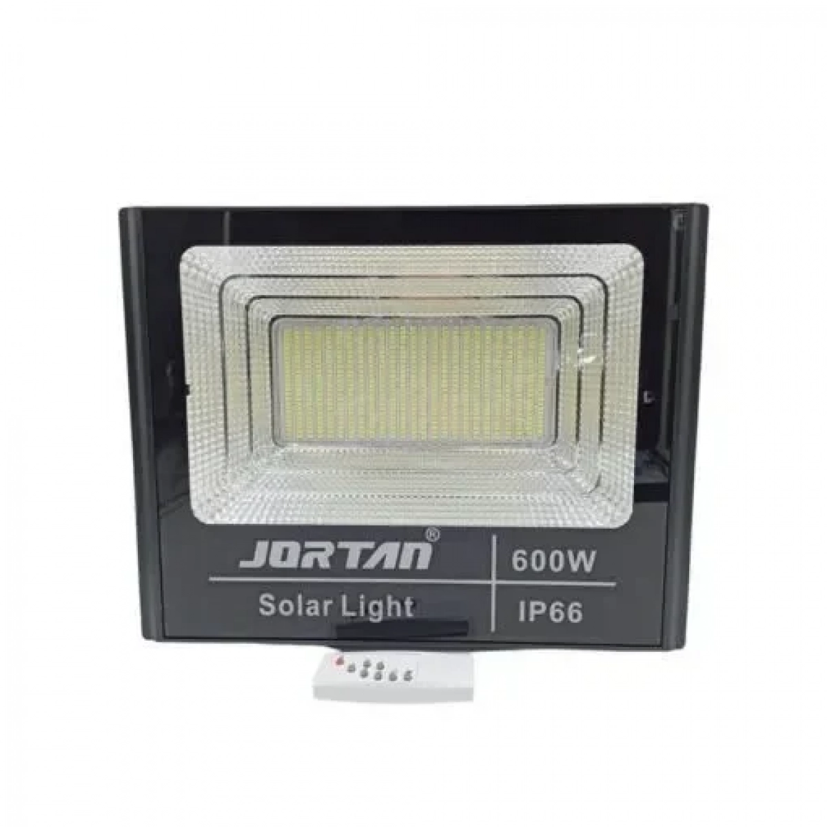 Στεγανός Ηλιακός Προβολέας IP66 600W - Τηλεχειριστήριο & Φωτοκύτταρο - Jortan - J600