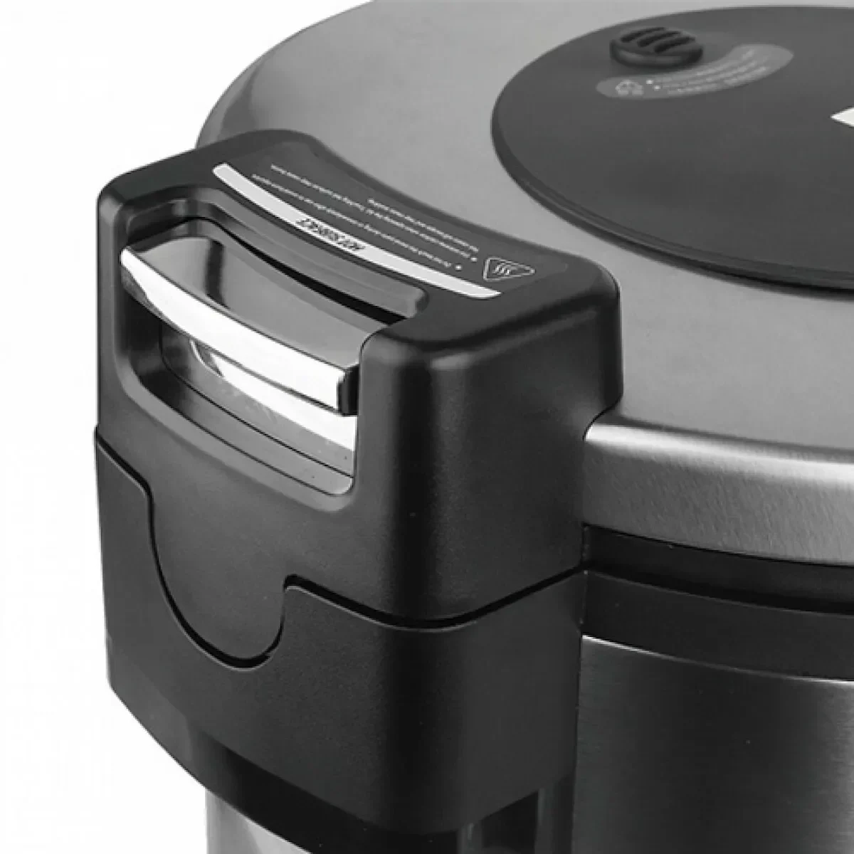 Βραστήρας Ρυζιού 1900W - Rice coocker 16L HOOMEI HM-5390 Ασημί - Image 2