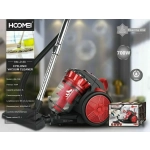 Ηλεκτρική Σκούπα 700W με Κάδο 2.5lt Hoomei HM-2188 Κόκκινο - Image 2