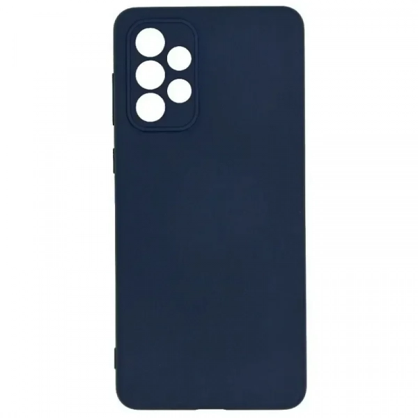 Samsung Galaxy A73 TPU Silicone Back Cover Case Dark Blue (oem)
