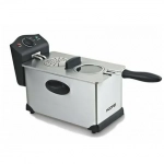Hoomei HM-5335 Φριτέζα Λαδιού με Αποσπώμενο Κάδο 3.5lt Ασημί