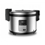 Βραστήρας Ρυζιού 1900W - Rice coocker 16L HOOMEI HM-5390 Ασημί