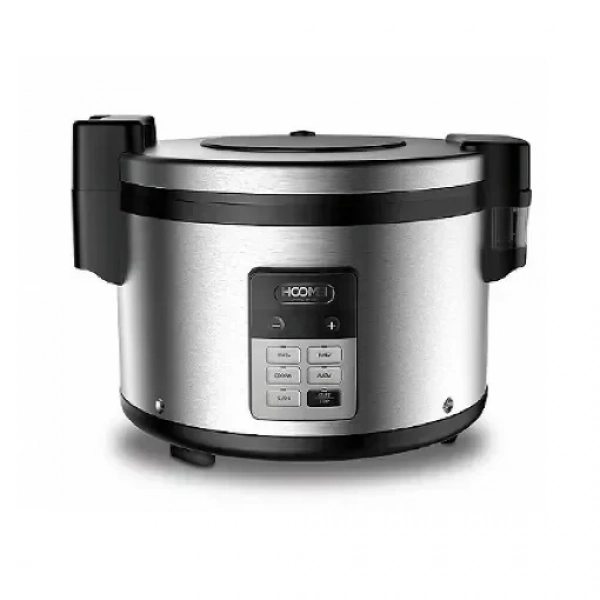 Βραστήρας Ρυζιού 1900W - Rice coocker 16L HOOMEI HM-5390 Ασημί