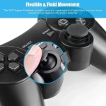 ΑΣΥΡΜΑΤΟ ΧΕΙΡΙΣΤΗΡΙΟ DOUBLE-MOTOR VIBRATION 3 WIRELESS CONTROLLER ΜΠΛΕ